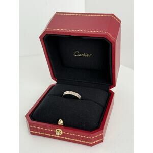 Cartier 18k White Gold Love Ring
